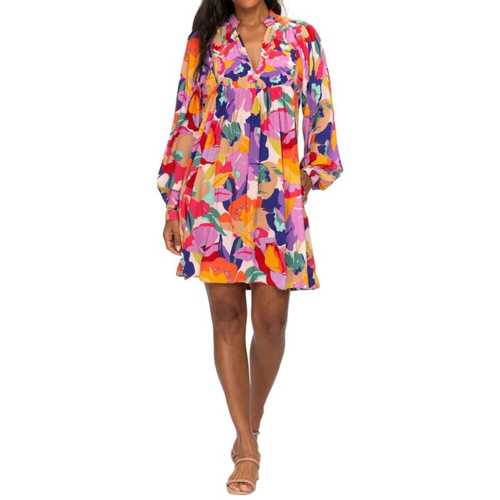 Tolani Womens Patty Mini Dress, Pink